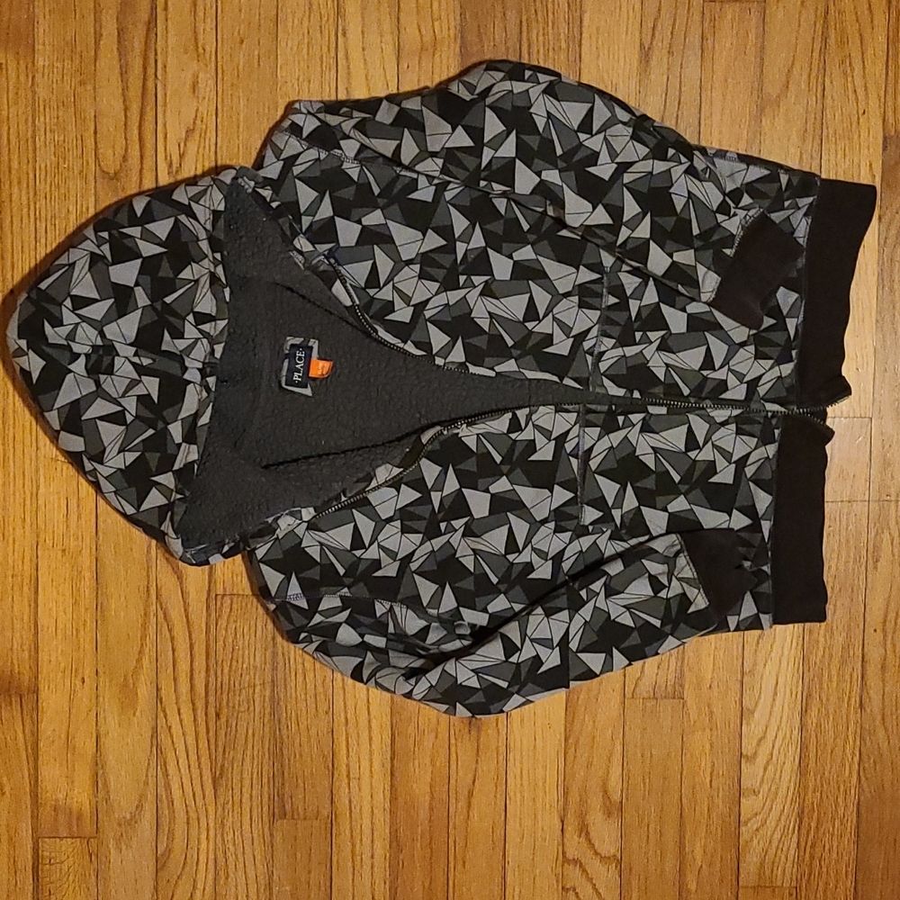 Boys size 14 fleece lined jacket